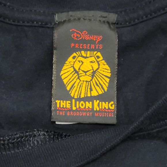 The Lion King New York Broadway Musical T Shirt. Size Large - Picture 3 of 8